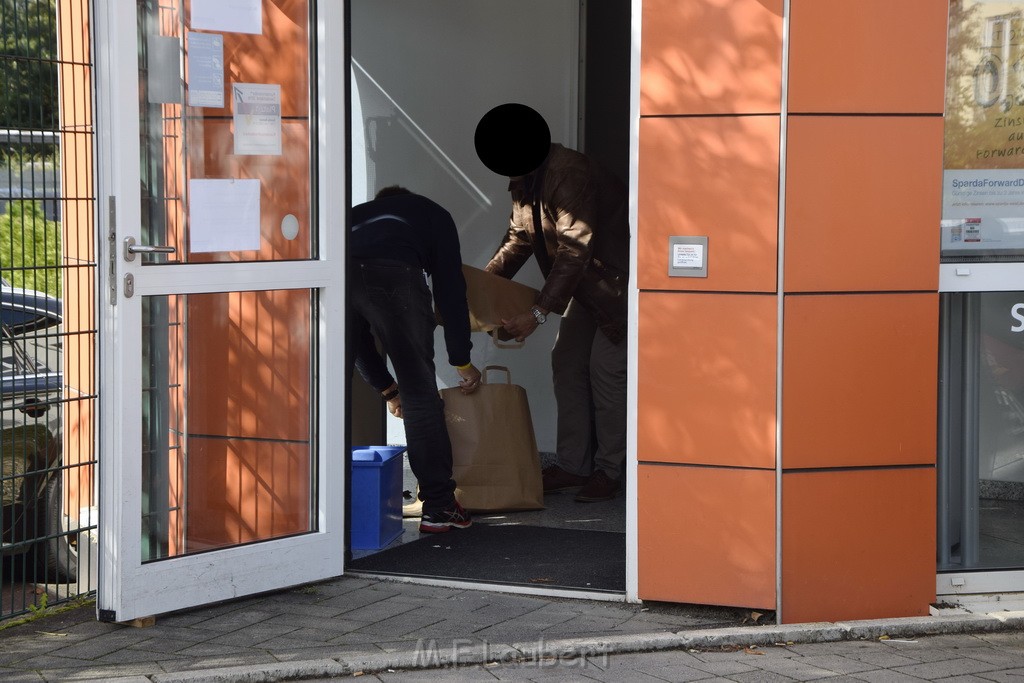 Versuchte Geldautomatensprengung Koeln Nippes Werkstattstr P155.JPG - Miklos Laubert